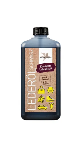 Bense & Eicke Lederöl schwarz 500ml, Sattel,Motorrad-Arbeitskleidung € 15,78/l