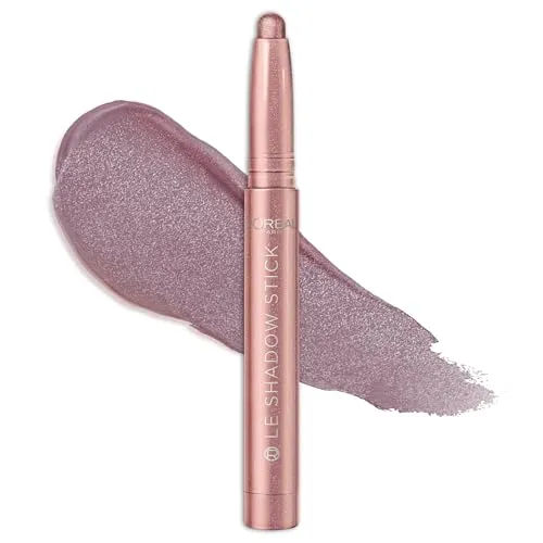 L'Oréal Paris Lidschatten im praktischen Stiftformat, Glänzendes Finish, Langanhaltende Gel-Textur, Le Shadow Stick by Paradise, Nr. 120 Magnetic Mauve, 1,4 g