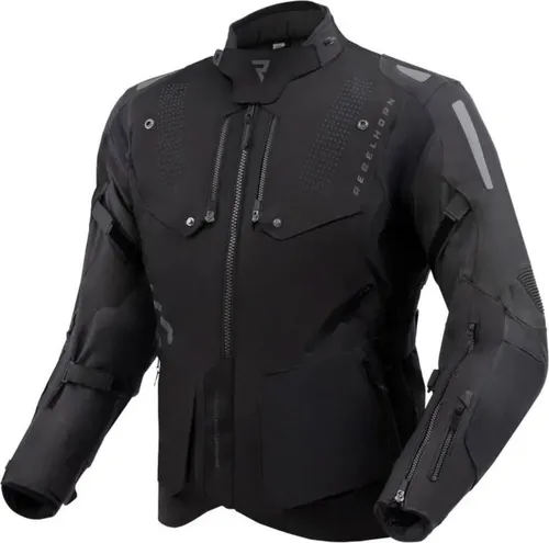 Rebelhorn Hiker IV Motorradjacke - Funktionsjacke für Motorradfahrer, wasserdicht mit abnehmbarer HydraShield-Membran, hervorragende Belüftung und optimaler Tragekomfort für lange Touren.