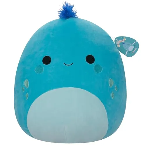 Squishmallows SQCR05475 - Djimon der Leguan 40 cm, superweiches offizielles Jazwares Plüsch Kuscheltier für Spiel und Spaß