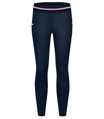 Thermo Reitleggings Lucky Leni, Kids in blau von Waldhausen