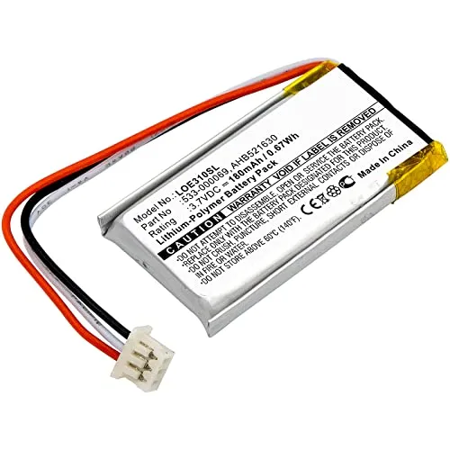 subtel, Akku für Headset kompatibel mit Logitech G502, G Pro Wireless, MX Vertical (180mAh, 3.7V) Ersatzakku AHB521630,533-000069