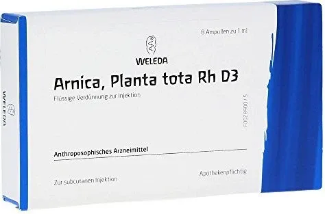 ARNICA PLANTA tota Rh D 3 Ampullen 8 ml