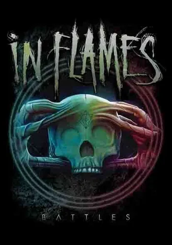 IN FLAMES FLAGGE FAHNE BATTLES POSTERFLAGGE STOFF POSTER FLAG