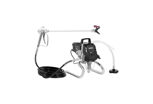 MSW Farbsprühgerät 1010 W - Effizientes Farbsprühsystem für Wandfarbe - Farbsprühsysteme mit 10 m Schlauch für einfache und präzise Farbaufträge. Ideal für größere Projekte und schnelles Arbeiten.