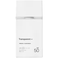 Transparent Lab Mineral Sunscreen SPF 50 PA++++ 100 ml