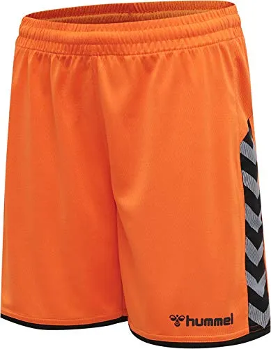 Hummel Jungen Hmlauthentic Kids Poly Shorts, Tangerine, 164 EU