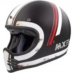 Premier Trophy MX DO 92 O.S BM Motocross Helm, schwarz-weiss-rot, Größe S - Hochwertiger Motocross Helm mit herausnehmbarem, waschbarem Innenfutter und optimaler Belüftung. Ideal für sicheres Fahren und hohen Komfort bei jedem Abenteuer.