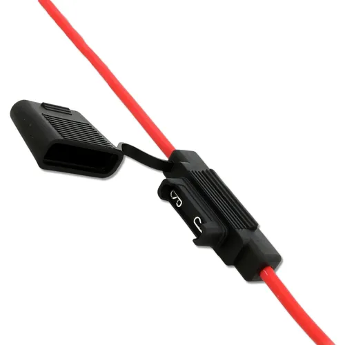 MTA MaxiVAL Sicherungshalter 32V 260mm AWG8 Kabel MAXI KFZ Flachstecksicherung