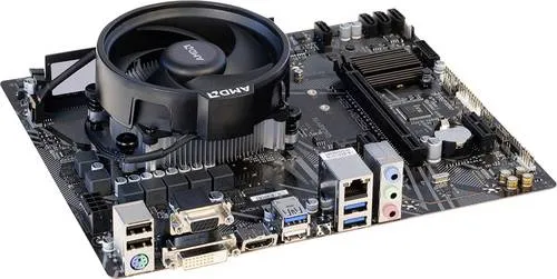 Renkforce Mainboard mit AMD Ryzen 5 5600 GT - Leistungsstarkes Micro-ATX Mainboard mit vorinstalliertem Prozessor und optimiertem Kühlsystem. Ideal für PC-Tuning und maximale Performance im Gaming-Bereich.