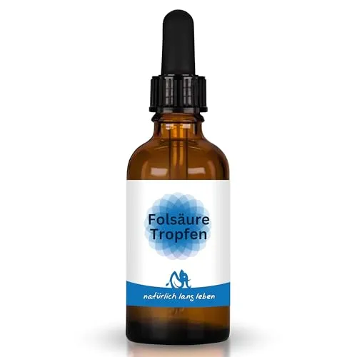 Produktbild Folsäure Tropfen 400 µg Vitamin B9 pro Tagesdosis