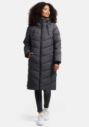 Navahoo Damen Winterjacke N009 - Wasserabweisend mit Teddyfell, 4 Taschen, Steppmantel mit Kapuze - Funktionsjacke für Frauen, wasserabweisend und kuschelig mit Teddyfell. Ideal für kaltes Wetter, mit 4 praktischen Taschen und perfekter Passform für alle Größen.