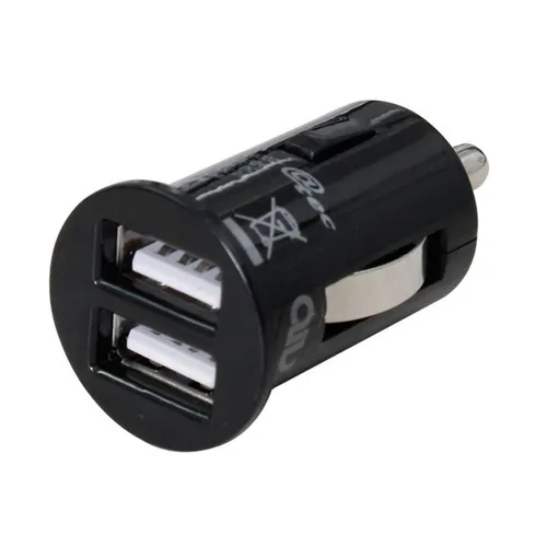 AIV Dual KFZ Lader 2,1 A USB Ladegerät 12V 24V Lade-Adapter für Handy iPhone etc