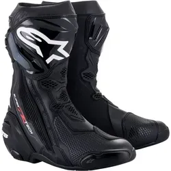 ALPINESTARS Supertech R Motorrad Stiefel - Hochwertige Sportstiefel für Onroad-Aktivitäten, gefertigt aus strapazierfähigem PU und Mikrofaser. Ideal für Rennfahrer, bieten optimalen Schutz und Komfort.