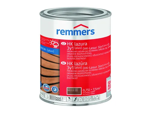 Remmers HK-Lasur 3in1 [plus] 0,75L – Nussbaum Holzlasur von Remmers