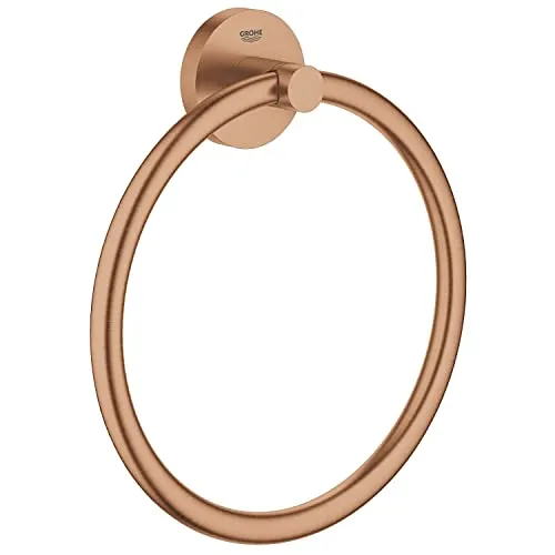 Grohe Essentials Brushed Warm Sunset Handtuchring von GROHE