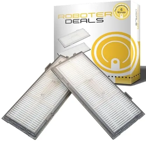 Feinstaubfilter, Ersatzfilter (2 Stück) für Roborock Q8 MAX, MAX Plus Staubsaugroboter