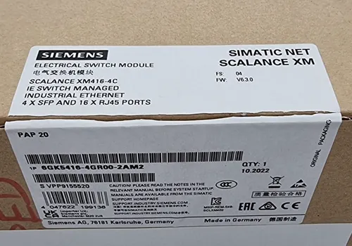 Siemens 6GK5416-4GR00-2AM2 Industrial Ethernet Switch von Siemens
