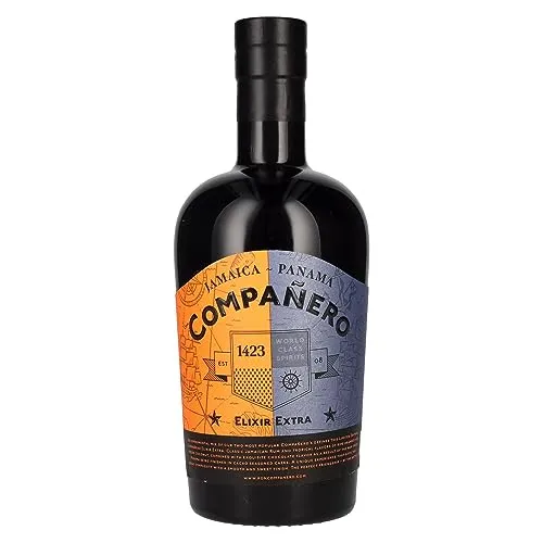 Compa?ero Ron Elixir Extra 47% Vol. 0,7 Liter - Exquisiter Rum aus Trinidad und Tobago mit 47% Alkoholgehalt, perfekt für Cocktails oder puren Genuss.