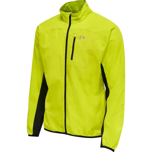 Newline Core Jacke evening primrose XXL - Sportjacke aus 100% Polyester, wind- und wasserabweisend, mit reflektierendem Logo-Print und praktischer Reißverschlusstasche für kleine Utensilien. Ideal für aktive Männer!