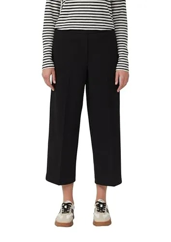 s.Oliver Bermudas Hose - Lässige Culotte mit elastischem Bund, ideal für Stadtbummel oder Kaffeeklatsch. Bequem und stylisch, mit praktischen Eingrifftaschen für deine Essentials.