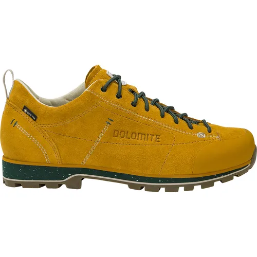 Dolomite Shoe 54 Low Evo GTX golden yellow - Herren Freizeitschuhe - Wasserdichter GORE-TEX Schuh aus LWG-zertifiziertem Wildleder für optimalen Komfort und Stil. Ideal für Alltag und Reisen mit dämpfender Vibram Laufsohle und der Möglichkeit zur Wiederbesohlung.