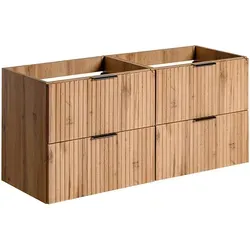 Petits-meubles Waschtischunterschrank 120 cm in Holzoptik