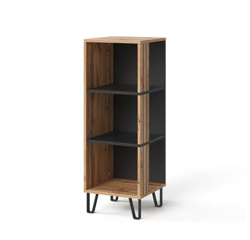 Vicco Bücherregal Amber, Eiche Wotan, 36 x 100 cm von Vicco