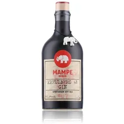 Mampe Berlin Kreuzberg 61 Gin 43,5% Vol. 0,5l - Premium Gin aus Berlin, mit einzigartigen Botanicals für ein unverwechselbares Geschmackserlebnis - perfekt für Cocktails oder pur.