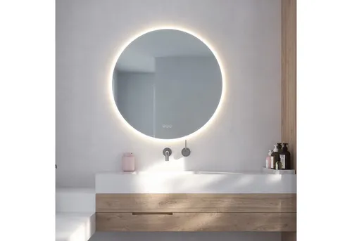 Loevschall Badspiegel Aalborg LED in weiß von Loevschall