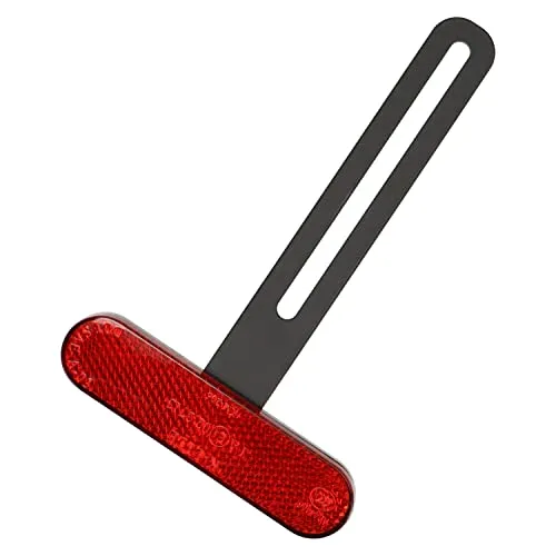 Universal Motorrad Kennzeichen Rückstrahler mit Halter E von Simda Pro