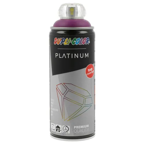 DUPLI-COLOR Sprühlack platinum seidenmatt 400 ml schwarzbeere