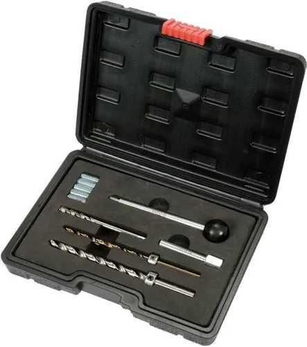 ZESTAW NAPRAWCZY GWINTÓW ŚRUB MOCUJĄCYCH WTRYSKIWACZY 10 CZ. YATO - Sonstige, ideal für professionelle Reparaturen und Wartung von Einspritzsystemen, enthält alle notwendigen Werkzeuge in einem praktischen Set.