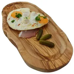 Produktbild Soapbrothers Schneidebrett Steak Brett groß aus Olivenholz