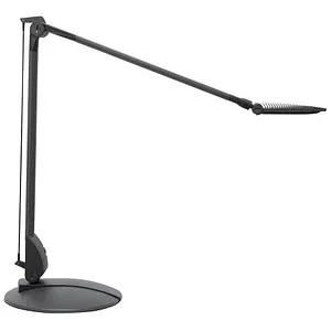 MAUL MAULoptimus colour vario Schreibtischlampe anthrazit 10 W - Tischleuchten mit flexiblem Lichtsystem: Individuell einstellbare Farbtemperatur und Dimmung für optimale Konzentration im Büro.