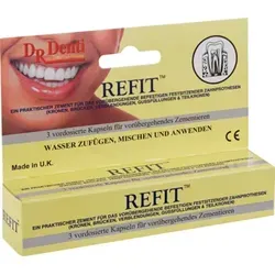 Zahnzement für Kronen + Brücken  Inhalt: 1 St