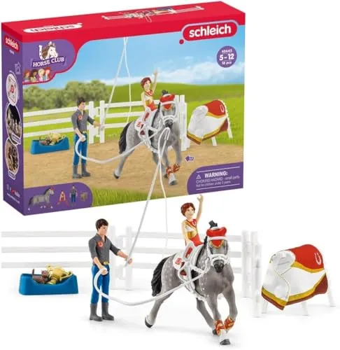 schleich 42443 HORSE CLUB Mias Voltigier-Reitset von Schleich