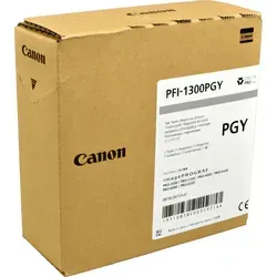 Canon Tinte 0818C001 PFI-1300PGY - Photo Grau (330ml) - Druckerpatrone für Canon imagePROGRAF Pro-Serie, sorgt für brillante Farbwiedergabe und hohe Druckqualität mit 330ml Inhalt.