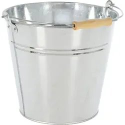 Liter Eimer Aus Zink Ø 26 X H26 Cm-me1000010-zink-eimer 10