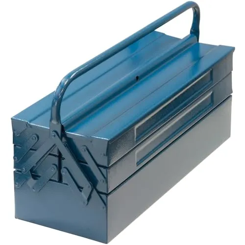 SW-Stahl 06802L Werkzeugkasten blau, ausklappbar