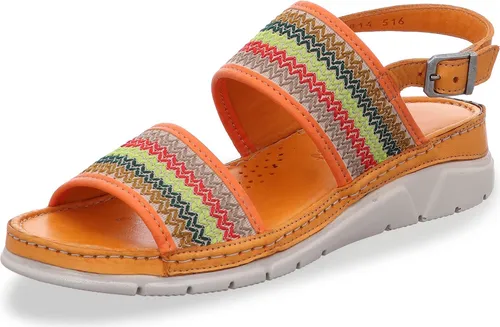 Gemini Damen Sandale orange Größe 42