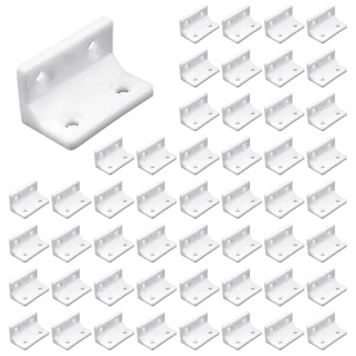 Möbelzubehörteile, Möbelanschlüsse, Möbelfixierklammern, Kunststoffmöbelhalterungen. 50