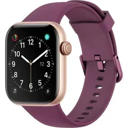 Smartwatch Damen Herren 1.85 Zoll HD Touchscreen mit Telefonfunktion 140 Sportmodi Fitnessuhr Pulsmesser Schlafmonitor Schrittzähler IP68 Wasserdicht