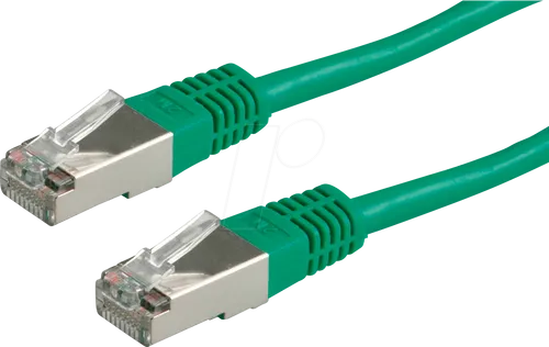 VALUE 21990814 - Patchkabel Cat.6 S/FTP PIMF grün 1,5 m