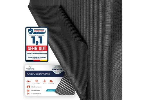 TRIBURG Antirutsch Teppichunterlage TRIBURG Universal Antirutschmatte I Zuschneidbar und Abwaschbar, Teppich Antirutschunterlage, Schubladen Matte