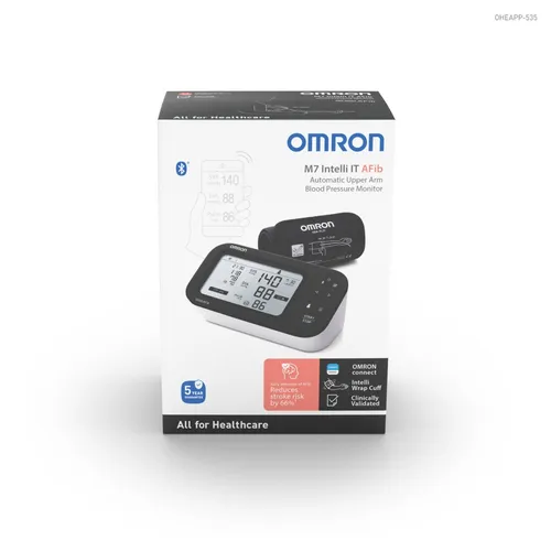 OMRON M7 Intelli IT AFib Oberarm Blutdruckmessgerät