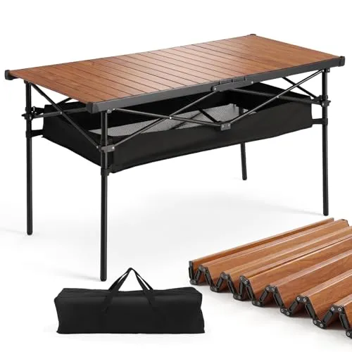 Sekey Faltbarer Campingtisch aus Aluminium – 120 x 60 cm - Praktischer und leichter Klapptisch für Garten und Balkon. Wetterfest und pflegeleicht, ideal für unterwegs oder im Freien. Maße: 120 x 60 cm, Gewicht: nur 7 kg.