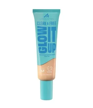 Manhattan Clean & Free Glow It Up Flüssige Foundation 30 ml 30 Soft Porcelain
