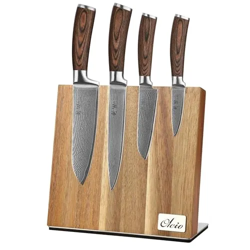 Wakoli EDIB 4-teiliges Damastmesser Set von Wakoli