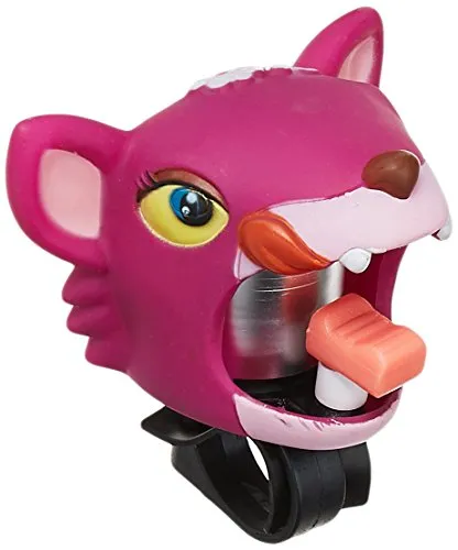 XLC Kinder Fahrradklingel Glocke Crazy Stuff Chesire Cat, Mehrfarbig, 5.5 x 5.5 x 4 cm